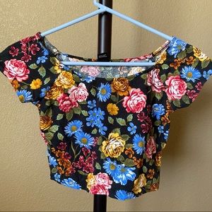 Floral crop top Forever 21